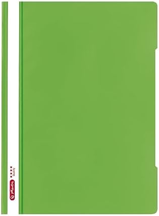 Herlitz Schnellhefter A4 Kunststoff hellgrün 10er Pack
