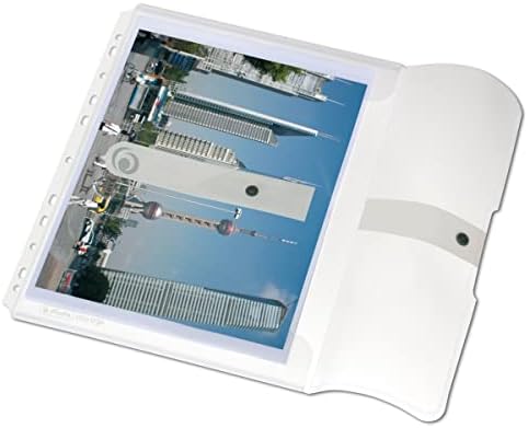 Herlitz transparente einheftbare PP Akte A4