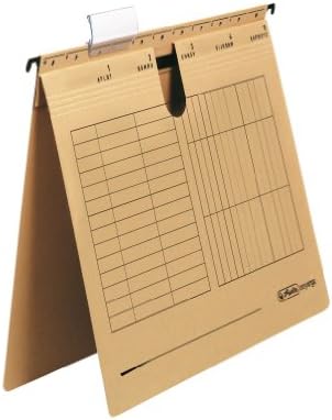 Herlitz Hängehefter A4 230 g/qm Braun 5er Pack Blauer Engel