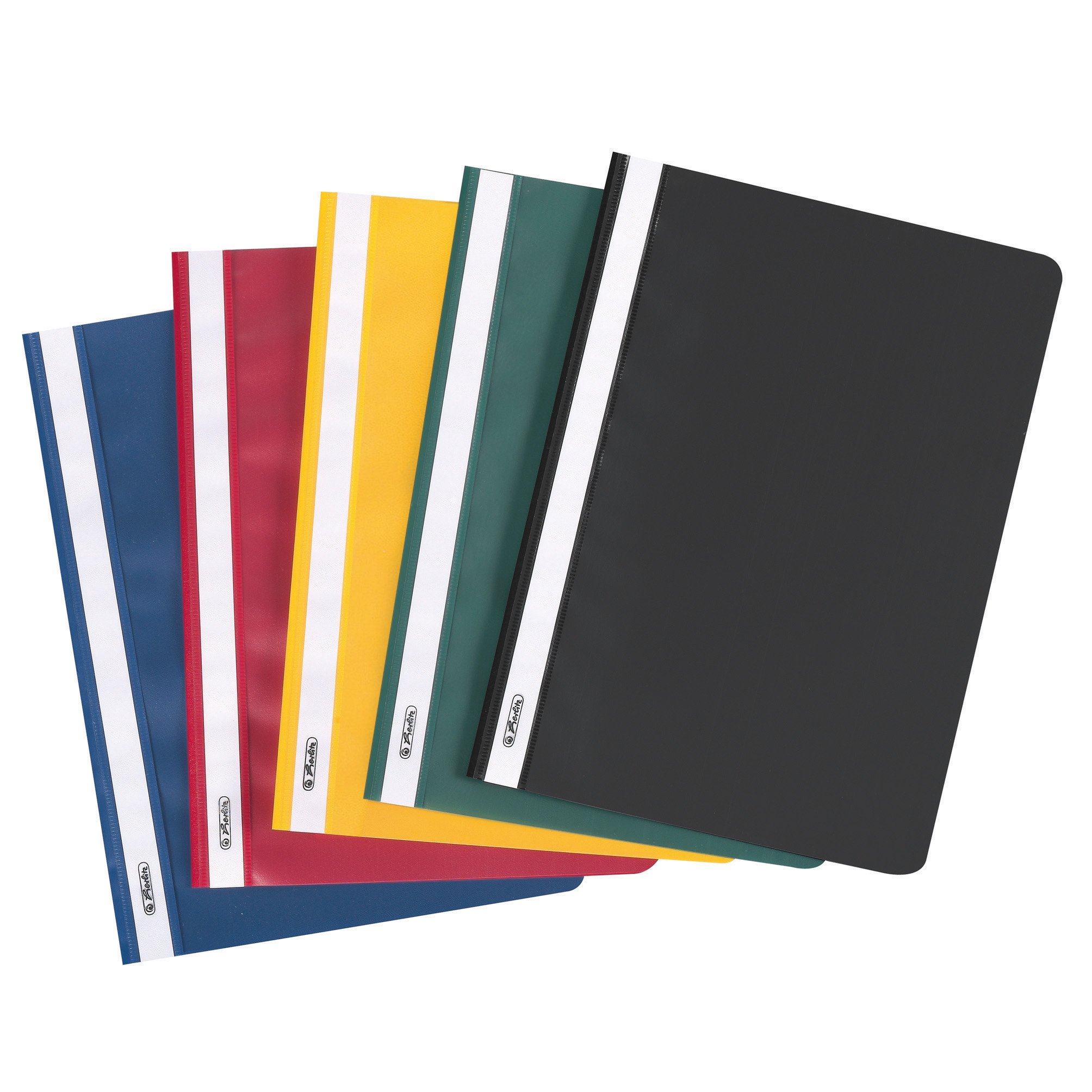 Herlitz Schnellhefter A4 Kunststoff sortierte Farben 10er Pack